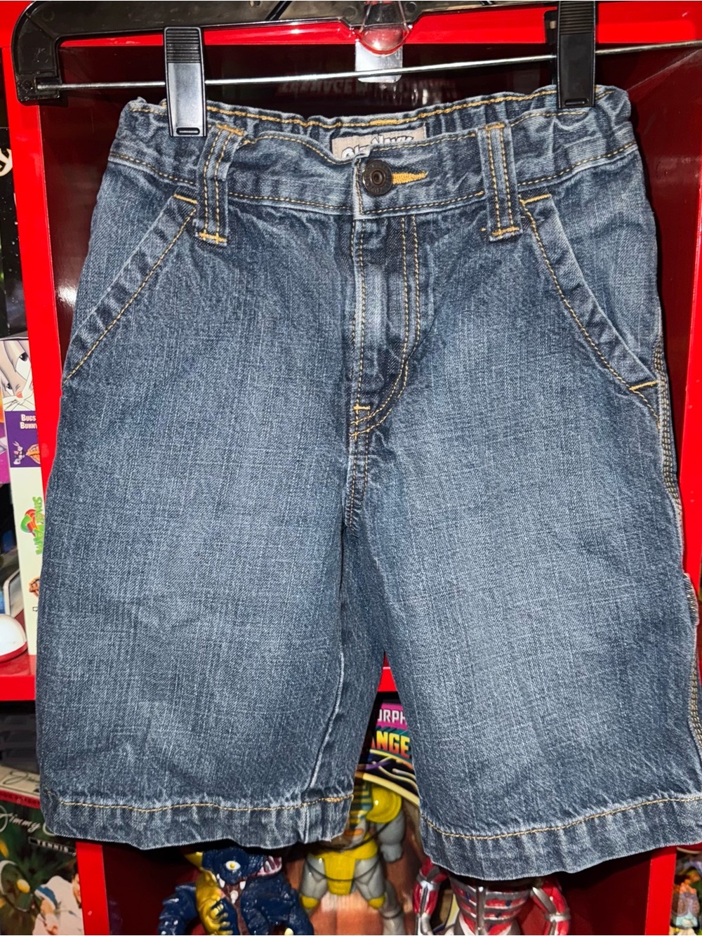 Old Navy x Kids Denim Painter Shorts